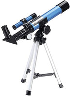 AOMEKIE Telescopes 40/400 with Tabletop Tripod 2 Eyepieces Portable Telescopes for Astronomy Beginners with Finderscope and Compass,Space, Gifts