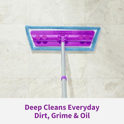 Rejuvenate Luxury Vinyl Floor Cleaner Refill, 1 Gallon, Gently Cleans and Revitalizes Luxury Vinyl Floors