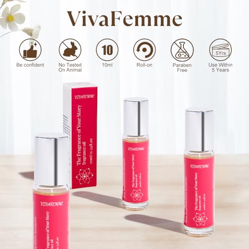Roll On Pheromone Perfume for Women Fruity and Flirtatious Rollerball Perfume ldeal for Daily Use Women's Perfume (Fruity)