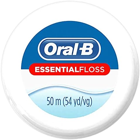 Oral-B Essential Dental Floss Waxed - each, Pack of 5