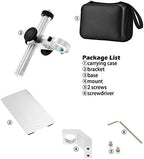 Ninyoon Universal Microscope Stand Pro, Stable Professional Aluminum Alloy Scope Base Holder Support Bracket for Max Diameter 1.4" USB Digital Wireless WiFi Microscope Endoscope Magnifier Camera
