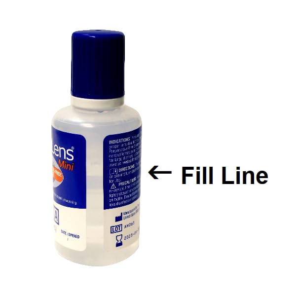 Purilens Mini Preservative-Free Contact Lens Saline 60ml (2 fl. oz.) 6 Pack