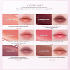 Heart Percent Dote On Mood One Way Glowy Tint, Glass-like High Shine Glossy Finish w/Long-Lasting Luminous Color Lip Stain for Glowy Look, #10.Fig Jam