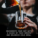 Stone Street Cold Brew Coffee, Breakfast Blend, Low Acid, 100% Arabica, Gourmet Coffee, Medium Roast, Coarse Ground, 1 LB