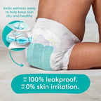 Pampers Swaddlers Disposable Baby Diapers Size 3, 168 Count with Sensitive Water Based Baby Wipes 12 Flip-Top Packs (1008 Wipes Total)
