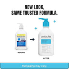 AmLactin Intensive Healing Body Lotion - Therapeutic Lotion for Extremely Dry Skin - No-Scrub Exfoliator and Moisturizer with 15% Lactic Acid AHA and Ceramides, 14.1 oz (Packaging May Vary)
