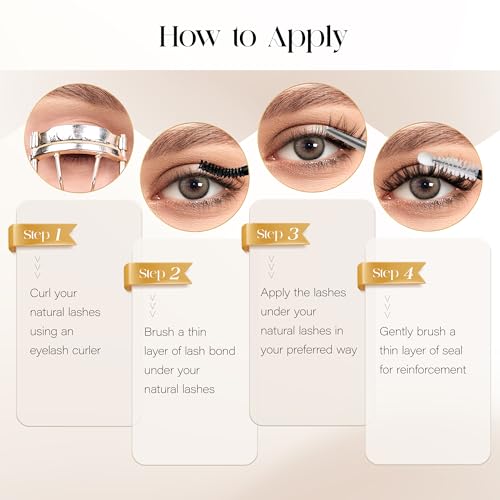 BEFER Lash Clusters Kit, 120 Pcs D Curl Eyelash Clusters Volume Individual Lashes Extensions 10-16MM Fluffy Cluster Eyelash Wispy Cluster Lashes DIY At Home(Seraphic,FD43,Kit)