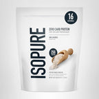 Isopure Zero Carb 100% Pure Whey Isolate Protein Powder, Gluten Free, with Vitamins, Unflavored, 25g Protein Per Serving, 3 Lbs, 47 Servings (Packaging May Vary)
