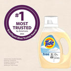 Tide Purclean Liquid Laundry Detergent, Unscented, 63 fl oz, 48 Loads