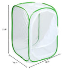 RESTCLOUD Professional Butterfly Habitat Insect Cage Caterpillar Enclosure Pop-up Polyester Bottom for Easier Clean