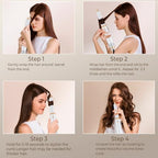 Blow Dryer Brush 5 in 1, Negative Ion Hair Dryer Brush Set Air Styler Curling Wrap Air Curler, Upgrade Hot Air Brush Curling Iron Hair Styling Tools As A Gift for Straight/Curling/Drying/Smoothing