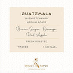 Bright Raven Coffee Roasters - Organic Guatemala, Single Origin, Whole Bean, Medium Roast, 12 Oz, 100% Arabica, Fresh Roasted, Specialty Coffee, USDA Certified Organic, Low Acid