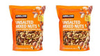 Kirkland Signature Extra Fancy Unsalted Mixed Nuts, 2 Jars (2.5 LB)
