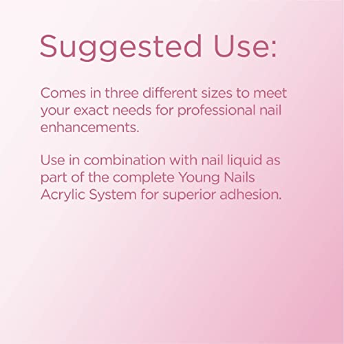 Young Nails Acrylic Cover Powder, Rosebud, 45 Gram