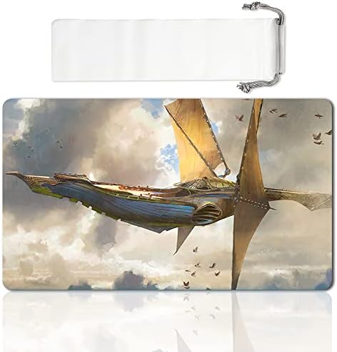 Board Game MTG Playmat Games Size 60X35 cm CCG Compatible for MTG CCG RPG Trading Card Game (MTG1-Weatherlight)