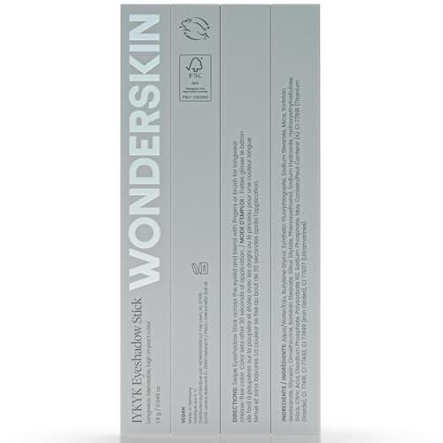 Wonderskin IYKYK Eyeshadow Stick - Longwear Eye Shadow Sticks, Budge-Proof & Waterproof Shimmer Eyeshadow Stick with Built-in Sharpener (Champagne)