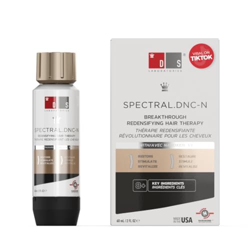 Spectral.DNC-N Hair Thickening, Strengthening Hair Serum for Men and Women by DS Laboratories - Supports Hair Growth, Minimize Shedding, Experience Thicker, Fuller, Stronger Hair, Color Safe (2 fl oz)