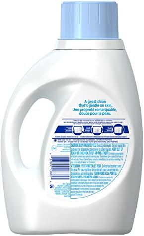 Tide Free and Gentle Liquid Laundry Detergent, 50 oz, 32 loads