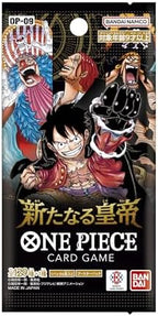Bandai OP-09 One Piece The New Emperor Card Game Booster Box - 6 Cards per Pack - 24 Packs