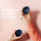 Pixie Soft Menstrual Disc - Ranked 1 for Most Soft Reusable Period Disc - Removable Stem - Wear for 12 Hours - Medical-Grade Silicone - Tampon, Pad, & Cup Alternative - Capacity of 6 Tampons