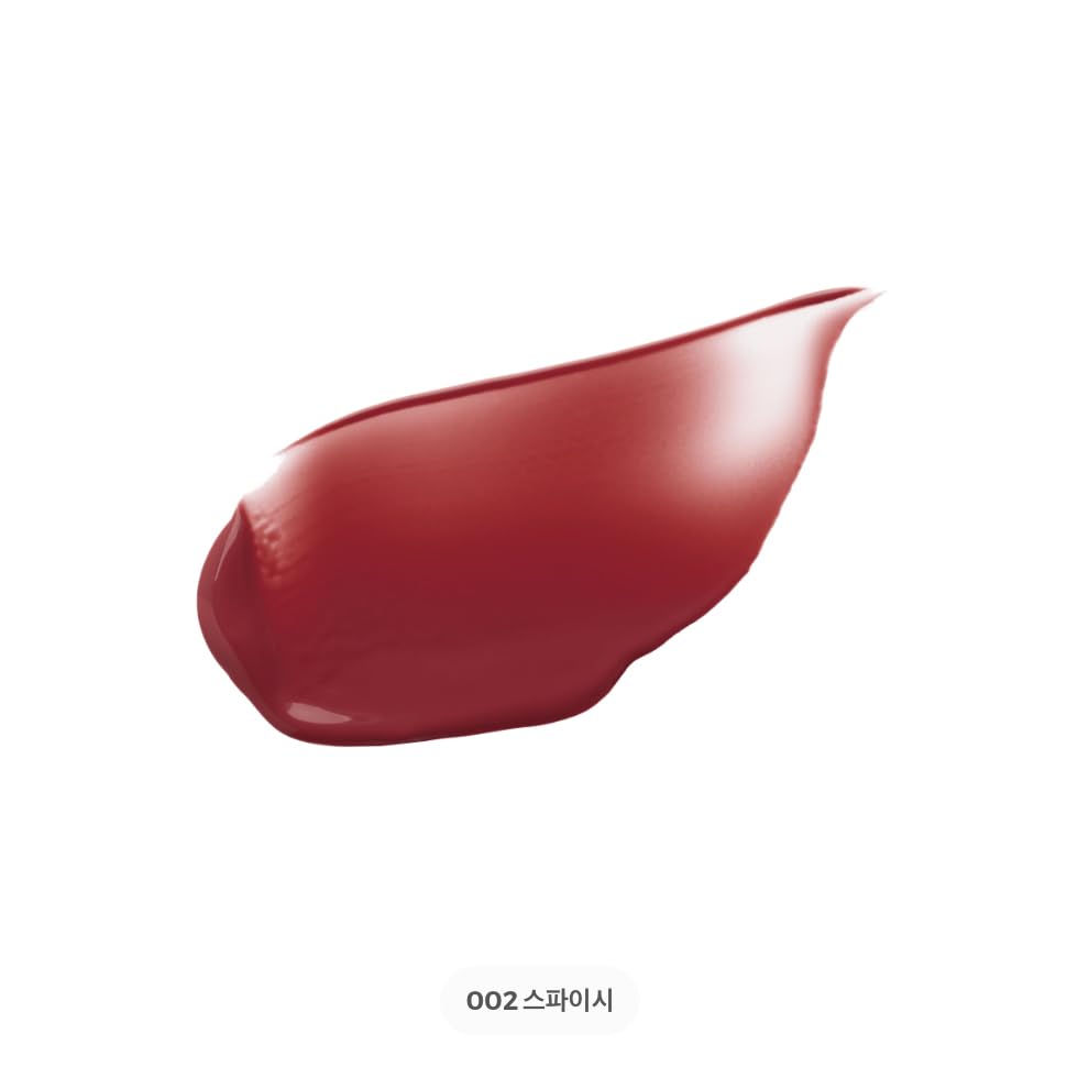 Objet Water Lip Stain Matte Lipstick – (Watery to Blurry Tint), Long-Lasting, Hydrating, Waterproof Wear – K-Beauty Liquid Lipstick for Women, Bold Red Tinted Gloss (002 SPICY)