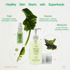 Youth To The People Superfood Skin Drip Face Serum (1 fl oz), Strengthens Skin Barrier + Evens Skin Tone, 5% Niacinamide, Kale, Peptides, Ceramides, Boosts Glow, Vegan