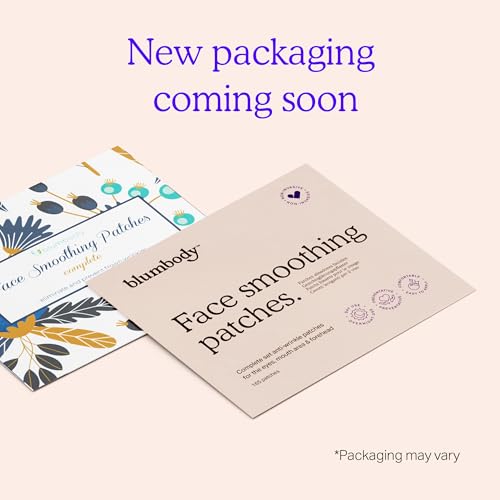BLUMBODY Face & Forehead Wrinkle Patches - Anti Wrinkle Facial Patches to Smooth Eye, Mouth, Forehead Wrinkles - Non-Silicone Face Tape for Fine Wrinkles between Eyes & Face - Patches (30 day supply)