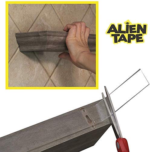 ALIEN TAPE Double Sided Tape Heavy Duty, Nano Tape, Double Sided Mounting Tape, Heavy Duty Double Sided Tape for Walls, Wall Tape, Clear Adhesive Tape for Poster Photo Wall Décor As Seen on TV 30 Feet