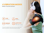 3-in-1 Red Light Therapy & Vibration Massage Knee Brace – Wireless Heated Massager for Relaxation & Comfort – 2025 Edition