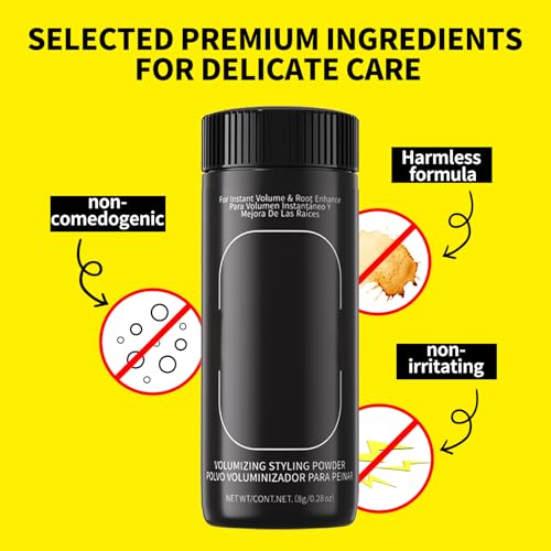 Gowwim Texture Powder, Instant Oil Control & Matte Finish Hair Texture Styling Volume Powder Long-Lasting Volume for Men & Women Volumizing Non-greasy