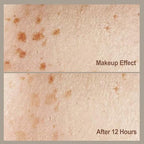 Freckle Stamp Natural Like Freckle Pen Makeup Fake Freckles Cushion Waterproof Long Lasting Quick Dry, Get Sun-kissed Stars Makeup Freckle in One Press, Chestnut, 15g