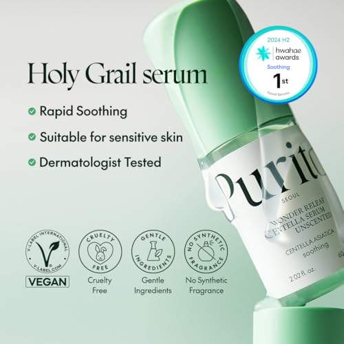 PURITO Centella Unscented Serum & Mighty Bamboo Panthenol Cream Glow Duo Glass Skin Duo Set