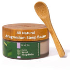 Dr. Lily Ros Magnesium Balm Cream | Organic Nighttime Sleep Magnesium Lotion | For Feet, Stomach, Legs, Buttocks, Arms or Chest | For Pregnancy Pain | Safe Ingredients