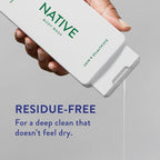 Native Natural Body Wash for Women, Men | Sulfate Free, Paraben Free, Dye Free, with Naturally Derived Clean Ingredients Leaving Skin Soft and Hydrating, Eucalyptus & Mint 18 oz - 2 Pk