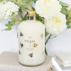 Lollia Wish Bubble Bath, 33.8 fl. oz. – Sugared Pastille Scent – Gentle & Moisturizing Bubble Bath, Hydrating Ingredients, Scented Bubble Bath for Women