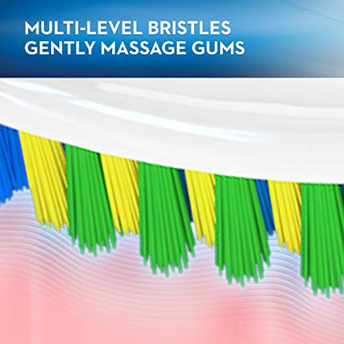 Oral-B Bacteria Blast Manual Toothbrush, Soft, 4 Count