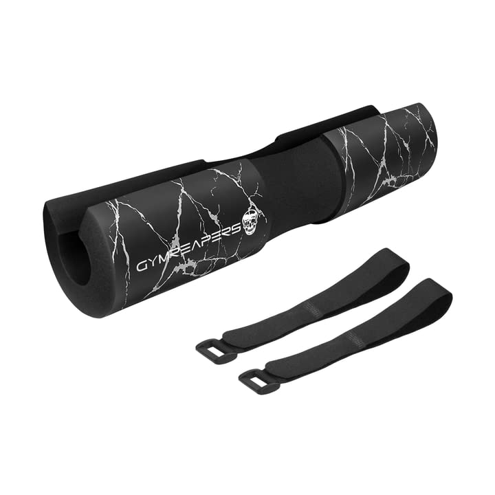 Gymreapers Barbell Squat Pad - Protective Bridge Pad For Hip Thrust, Squats, Lunges - Hip Support, Neck Protection For Bar (Marble)