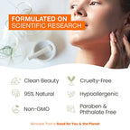 Vitamin C Serum With Collagen - Dermatologist Tested, Skin Brightening, Anti-Aging, Acne Treatment, Fades Dark Spots, Cruelty Free Korean Skin Care For All Skin Types - 1.69 oz