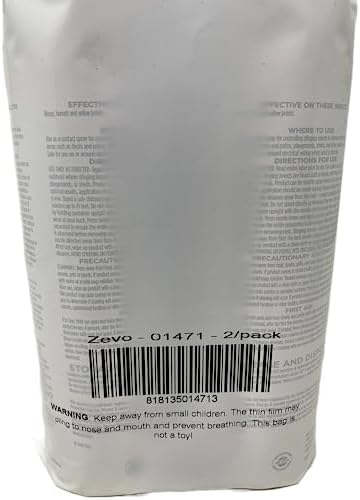 Zevo P & G Wasp Hornet and Yellow Jacket Killer 10 oz Natural Spray(Pack of 2) Pet Safe