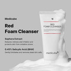 medicube Red Foam Cleanser - Deeply cleanses, remove impurities, control sebum, | Korean Skincare