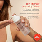 Solawave Wand Skin Therapy Activating Serum | Hyaluronic Acid and Peptides | Enhance Skincare Device Results | Hydrating Microcurrent Galvanic Current | Wrinkle Smoothing