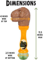 Little Kids Jurassic World Light and Sound Musical Bubble Wand, Includes Bubble Solution