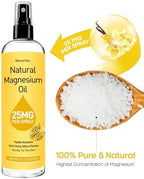 Topical Magnesium Lotion&Spray for Leg Cramps and Sleep,Nighttime Magnesium Cream for Pain,Muscle Relaxation,Calm,Deep Hydration for Body & Skin Care - Natural and Safe for Kids