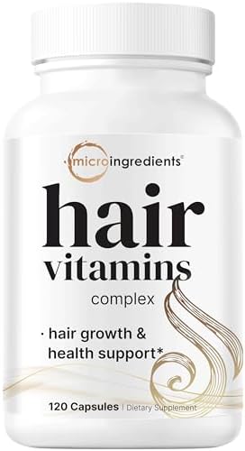 Micro Ingredients Pumpkin Seed Oil with Saw Palmetto & Hair Vitamins Complex Capsules Bundle 2 Pack | Cold Pressed, Pure Virgin Oil, Herbal Supplement | 14-in-1 Advanced Hair Growth Support