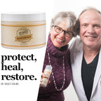 Dr. Doug's Magnesium Balm – Organic Magnesium Lotion (8 oz) for Soothing Muscle & Nerve Relief with Organic Peppermint & Lavender Scent – Apply to Legs, Arms, Chest | Non-Greasy, All-Natural Formula