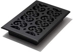 Decor Grates STH610 Classic Collection Floor Register, 6x10 Inches, Textured Black