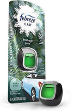 Febreze Car Vent Clip Air Freshener - Limited Edition Holiday Collection - Fresh-Cut Pine - 1 Count Vent Clip Per Package - Pack of 3 Packages Green