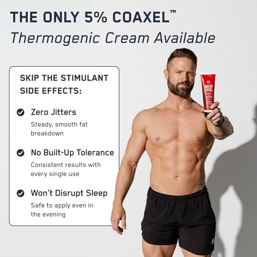SteelFit Abs of Steel Maximum Definition Cream - Skin Tightening, Toning & Firming Lotion for Sculpting Abs - L-Carnitine Pre & Post Workout Supplement for Men & Women - Non-Greasy Formula, 3.4 Ounces