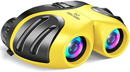 LET'S GO! Binocular for Kids, Compact High Resolution Shockproof Binoculars