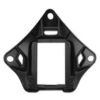 Tactical Helmet NVG Mount Shroud Steel Sports Camera Bracket Base for ACH MICH OPS-Core Fast Helmet (Black)